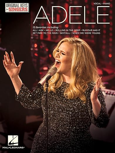 Adele: Original Keys for Singers, 13 Favorites - Vocal/Piano