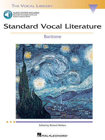 Various - Standard Vocal Literature: An Introduction to Repertoire - Baritone