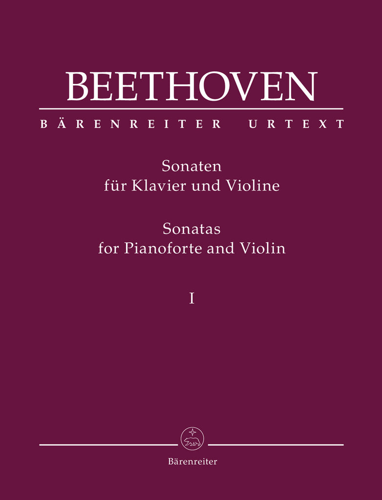 Beethoven - Violin Sonatas, Vol. 1 - Violin and Piano