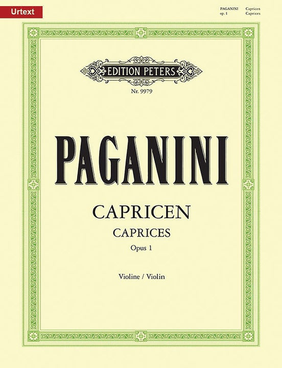 Paganini - 24 Capricen, Op. 1 - Violin