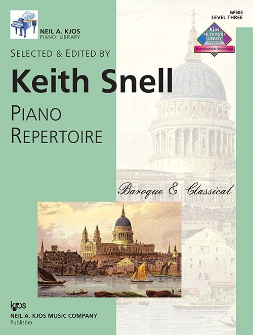 Snell - Piano Repertoire: Baroque & Classical, Level 3 - Graded Classics