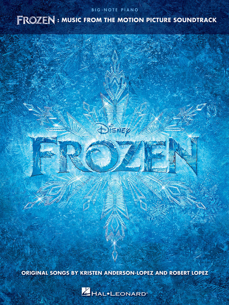 Anderson-Lopez and Lopez - Frozen - Easy Big Note Piano