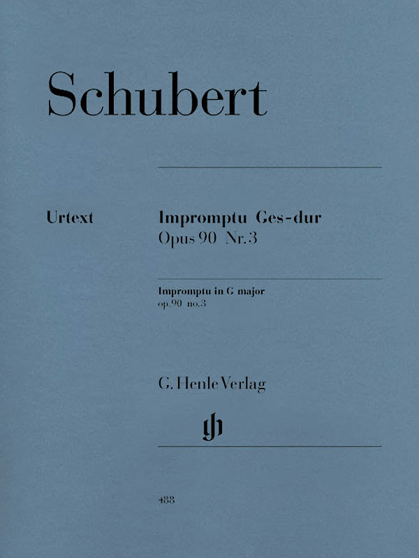 Schubert, ed. Gieseking – Impromptu in Gb Major, Op. 90/3 D. 899 – Piano