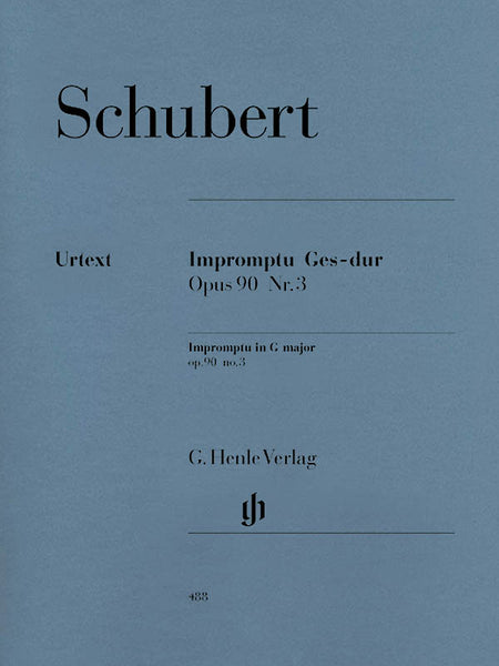 Schubert, ed. Gieseking – Impromptu in Gb Major, Op. 90/3 D. 899 – Piano