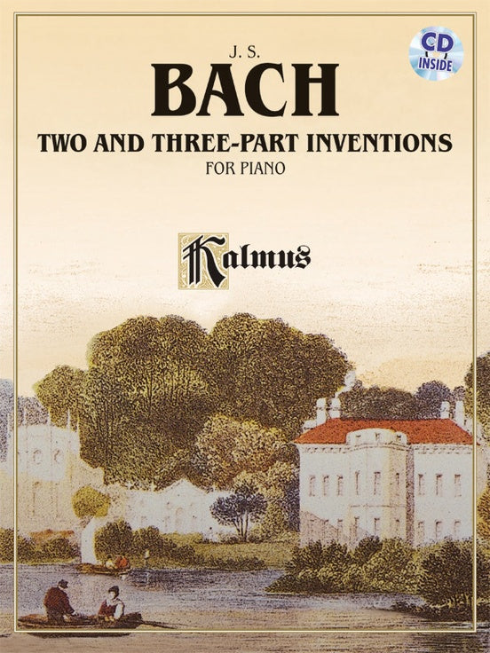 Bach – Two- and Three-Part Inventions (w/CD) – Piano