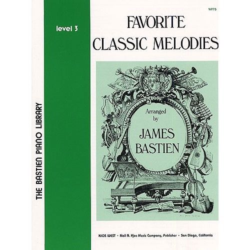 Bastien - Favorite Classic Melodies, Level 3 - Piano Method