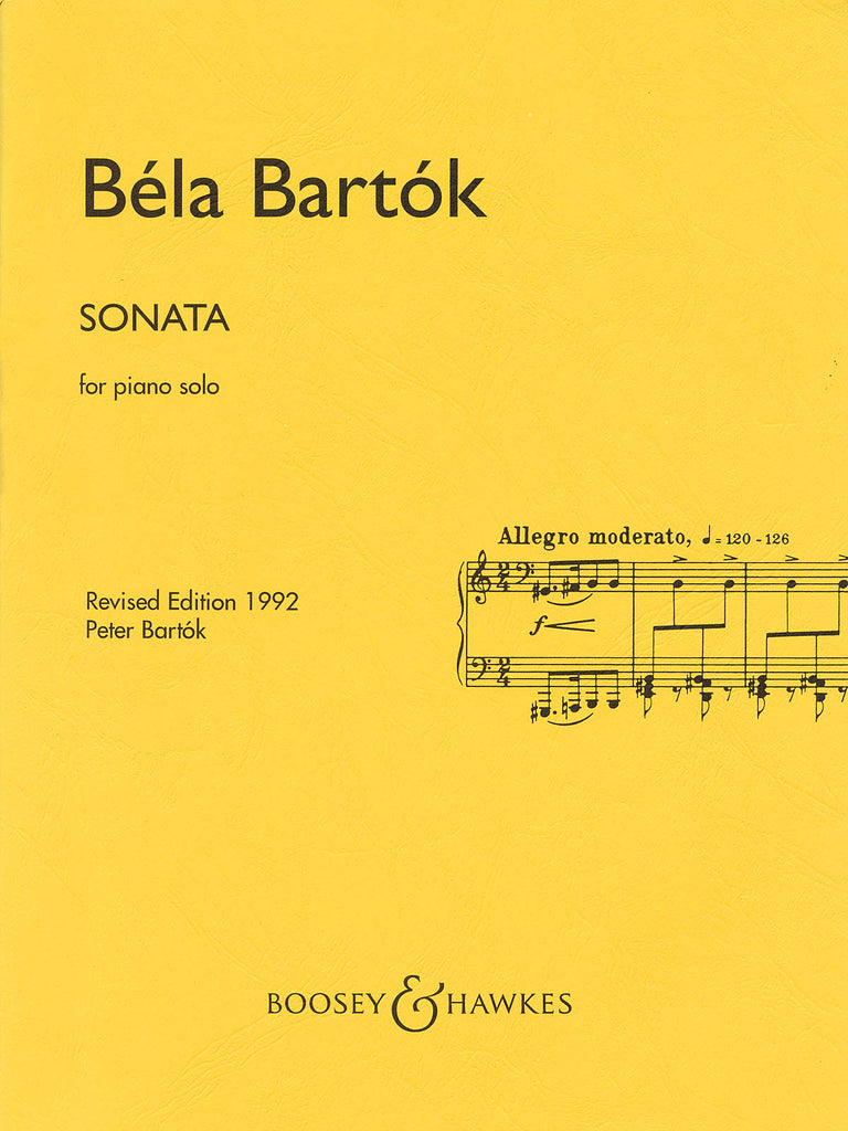 Bartok, ed. Bartok, P. – Sonata (1992 ed.) – Piano