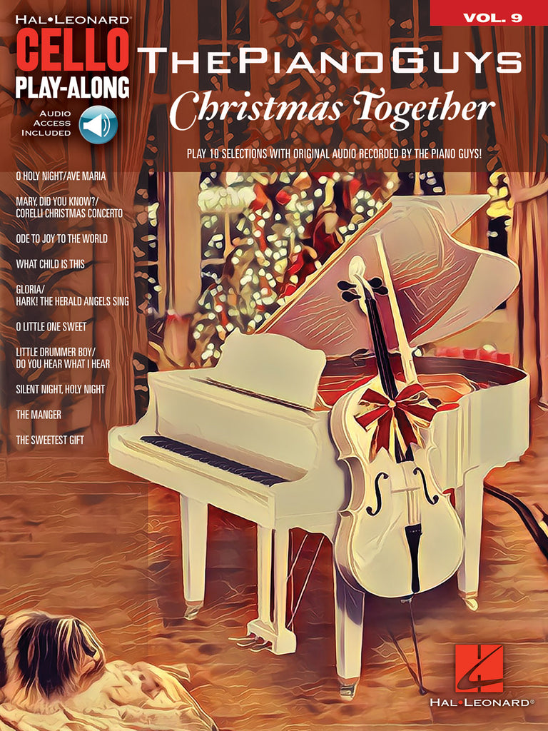 Hal Leonard Cello Play-Along, Vol. 9: The Piano Guys: Christmas Together (w/Audio Access) - Cello Solo