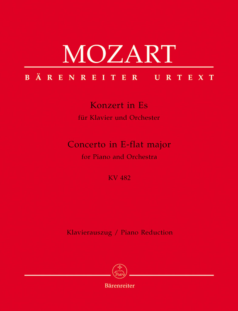 Mozart - Piano Concerto No. 22 in Eb, K. 482 - 2 Pianos, 4 Hands