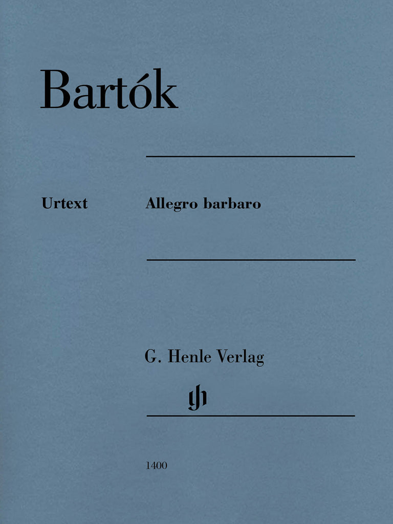 Bartok, ed. Somfai – Allegro Barbaro – Piano