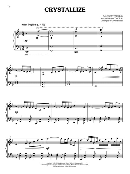 Stirling, arr. Russell – Lindsey Stirling Piano Collection – Easy Piano