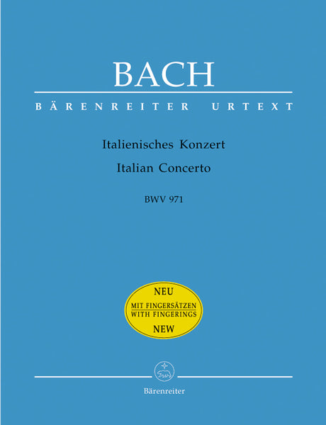 Bach – Italian Concerto in F Major, BWV 971 – Piano