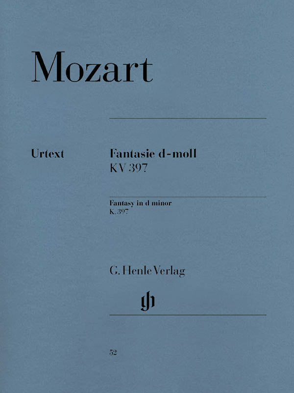Mozart - Fantasy D minor K397 - Piano