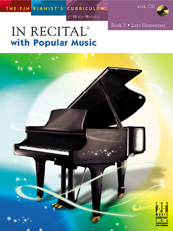 Marlais - In Recital: Popular, Book 3 (w/CD) - Piano Method