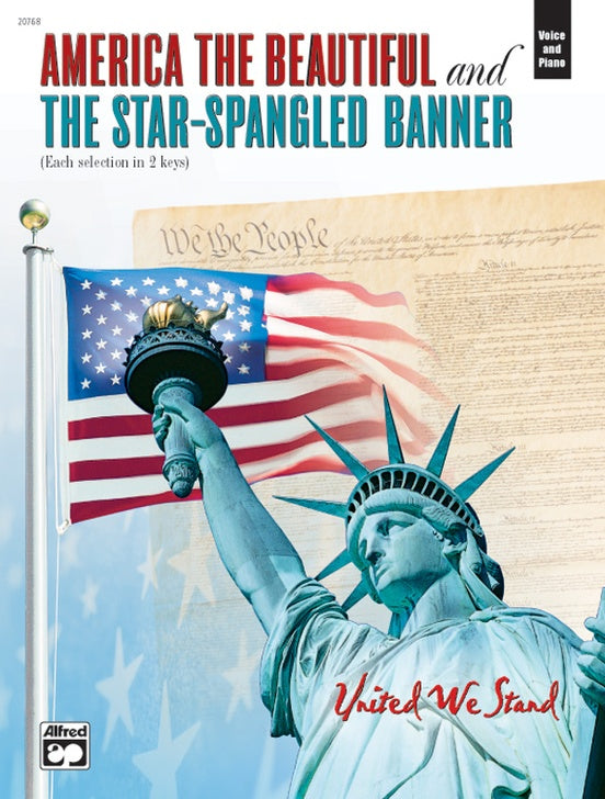 Bates and Ward, Key and Smith – America the Beautiful and The Star-Spangled Banner – Voice and Piano