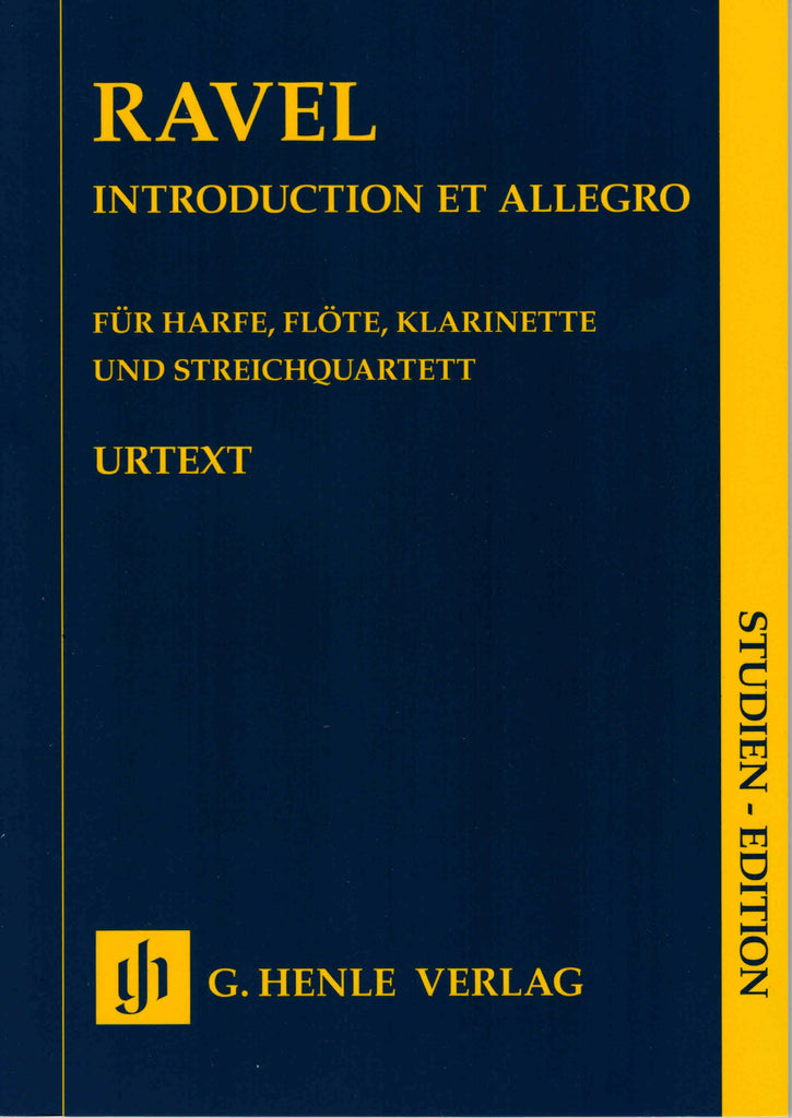 Ravel - Introduction et Allegro - Study Score