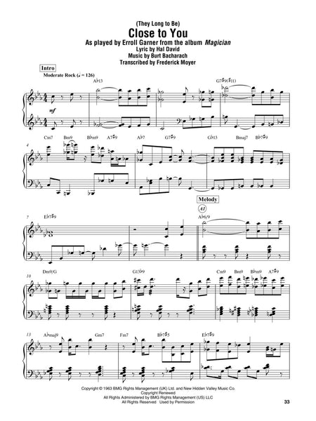 Moyer, arr. – Jazz Piano Masterpieces: Note-for-Note Transcriptions of the Greatest Jazz Performances of All Time – Piano