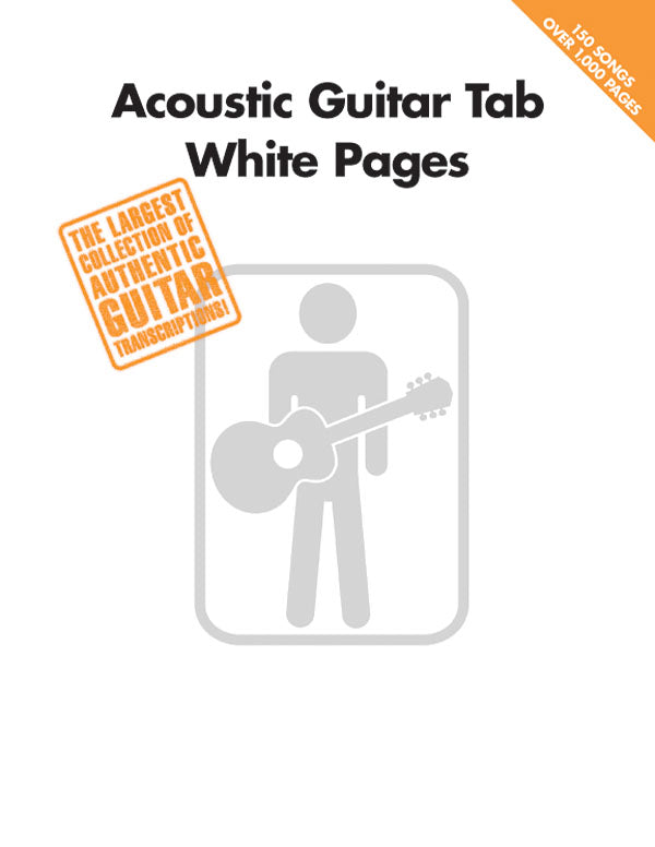 Hal Leonard's Acoustic Guitar Tab White Pages - Guitar w/Tablature
