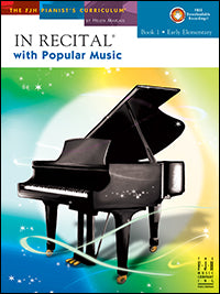 Marlais - In Recital: Popular, Book 1 (w/CD) - Easy Piano