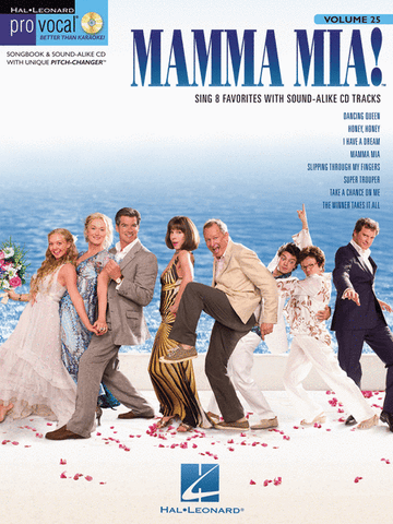 ABBA – Hal Leonard's Pro Vocal Women, Vol. 25: Mamma Mia! (w/CD) – Voice