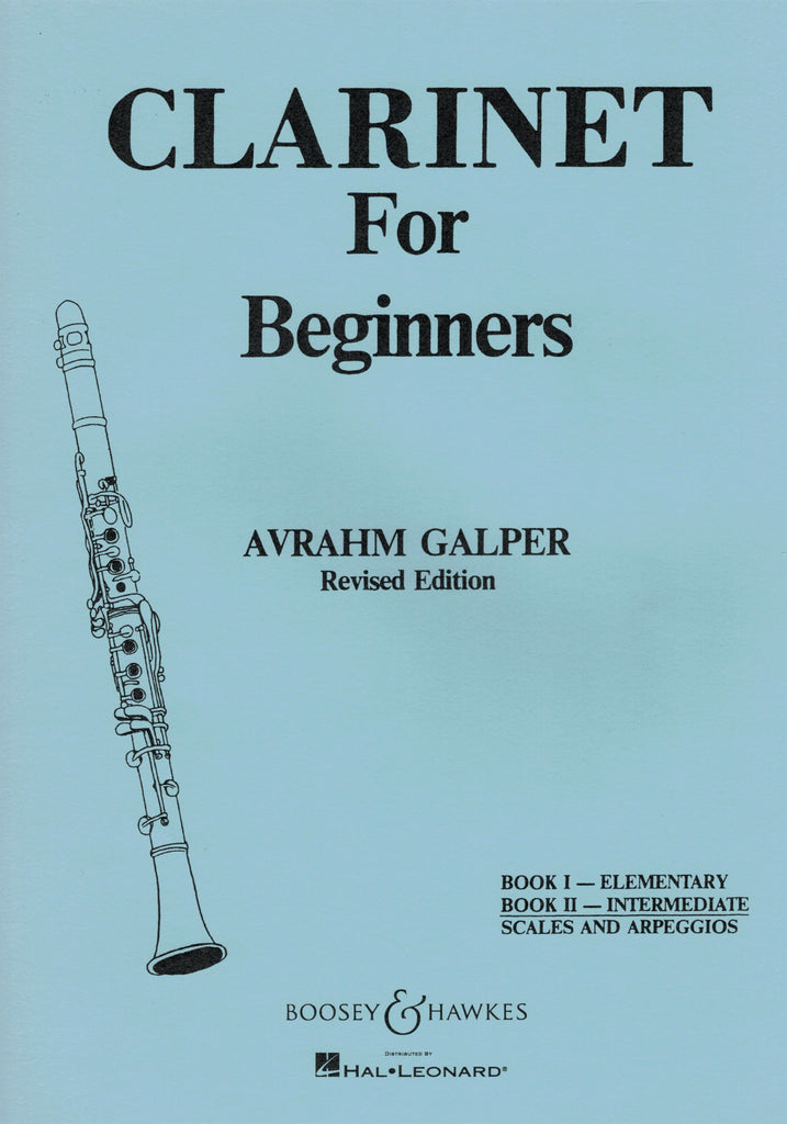 Galper – Clarinet for Beginners, Bk. II: Intermediate – Clarinet Method