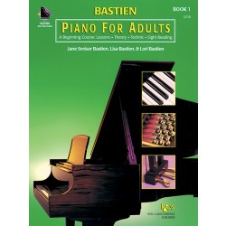 Bastien - Piano for Adults, Book 1  (with CD) - Piano Method