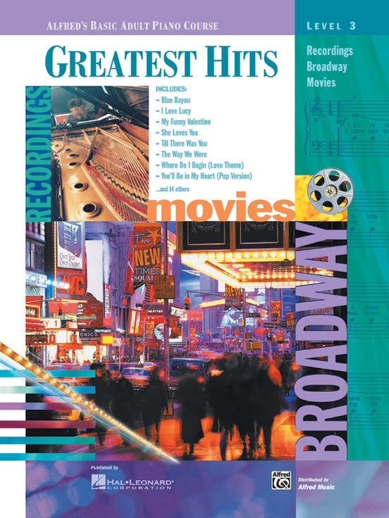 Alfred's Basic Adult Adult: Greatest Hits, Level 3 - Piano Method