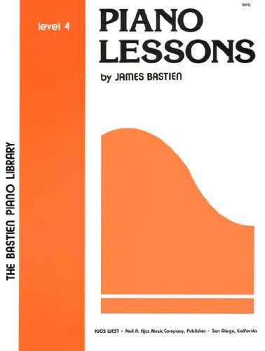 Bastien - Piano Lessons: Level 4 - Piano Method