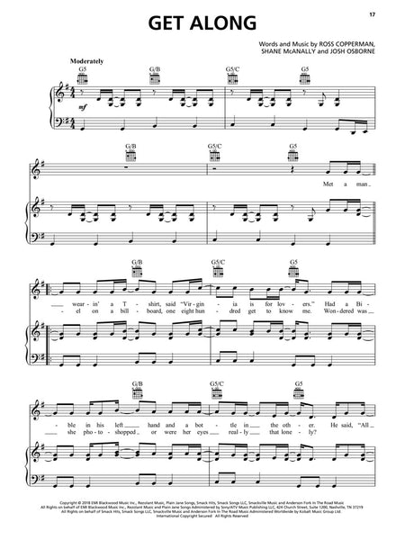 Various - Top Country Hits of 2018-2019: 18 Hot Singles - Piano, Vocal, Guitar