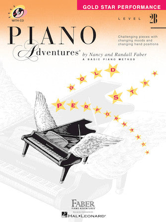 Piano Adventures Level 2B: Gold Star Performance (w/Audio Access) - Piano Method