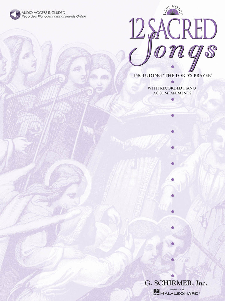 Various – 12 Sacred Songs – Low Voice and Piano