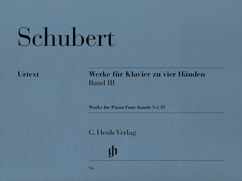 Schubert - Works for Piano Four-Hands, Vol. 3 - Piano 4-Hands