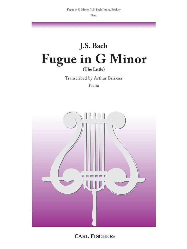 Bach – Fugue in G Minor (The Little) – Piano