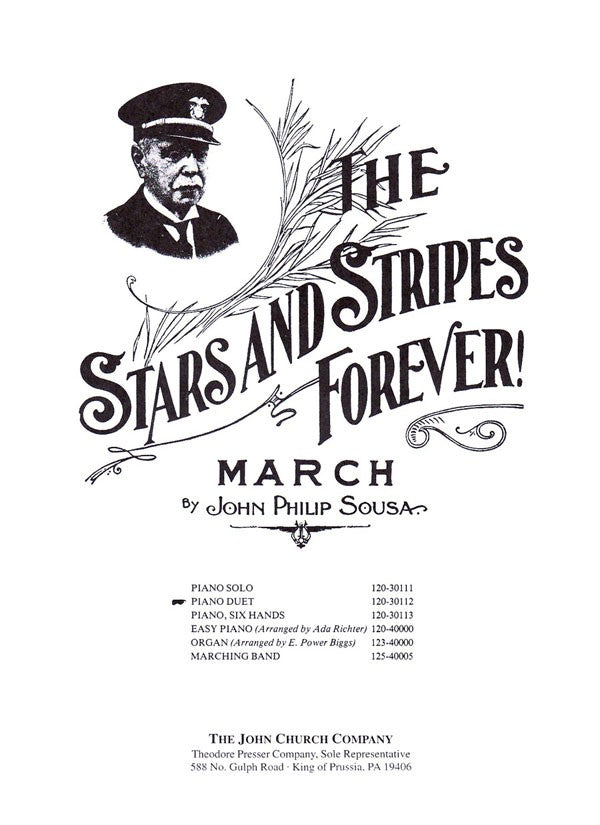 Sousa - The Stars and Stripes Forever - Piano 4-Hands