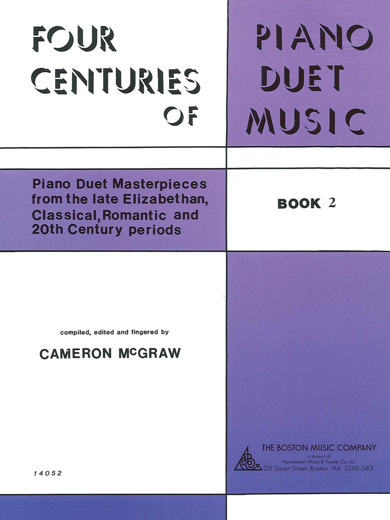 McGraw, ed. - Four Centuries of Piano Duet Music, Book 2 - Piano, 4 Hands