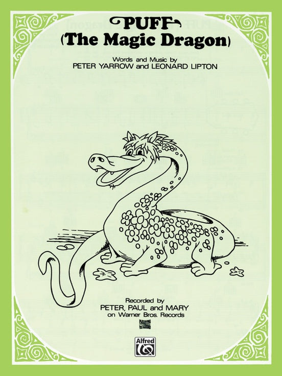 Yarrow and Lipton - Puff the Magic Dragon - Piano, Vocal, Guitar