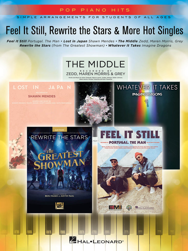 Various – Feel It Still, Rewrite the Stars & More Hot Singles – Easy Piano
