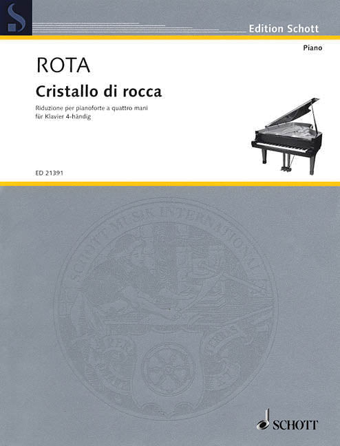 Rota - Cristallo di Rocca (Rock Crystal) - Piano 4 Hands