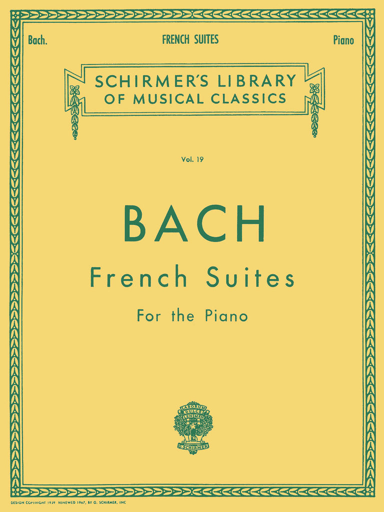 Bach – French Suites, BWV 812-817 – Piano