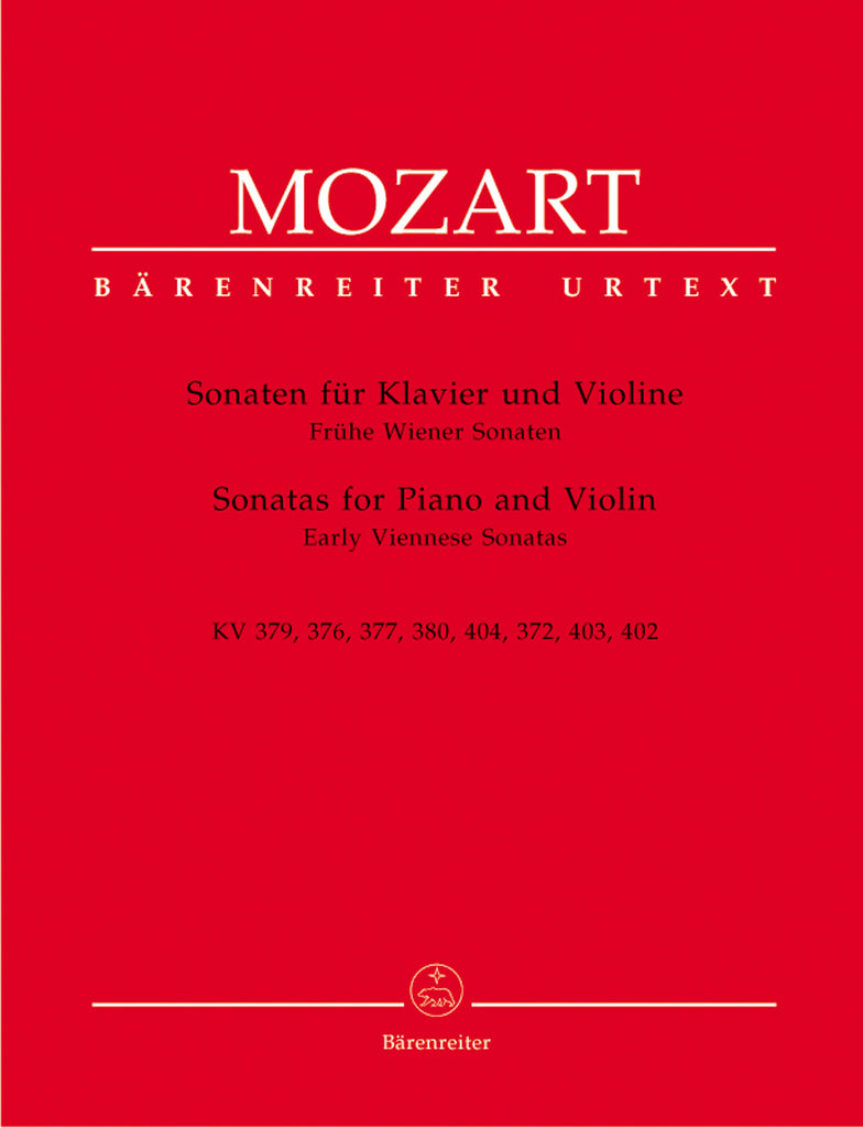 Mozart - Early Viennese Sonatas - Violin and Piano