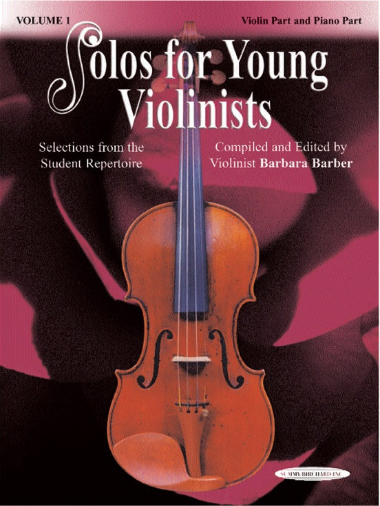 Barber - Solos for Young Violinists, Vol. 1 - Violin Anthology