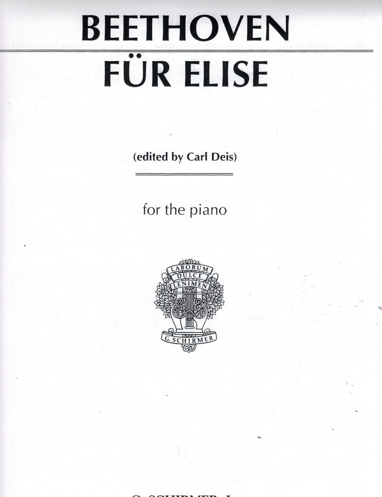 Beethoven – Fur Elise – Piano