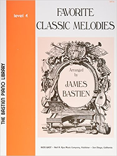 Bastien - Favorite Classic Melodies, Level 4 - Piano Method
