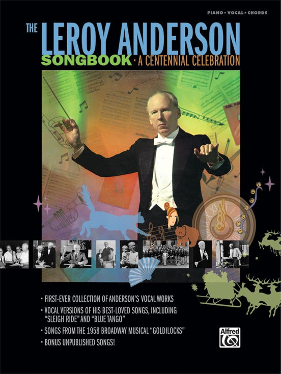 Anderson – The Leroy Anderson Songbook: A Centennial Celebration – Piano, Vocal, Guitar