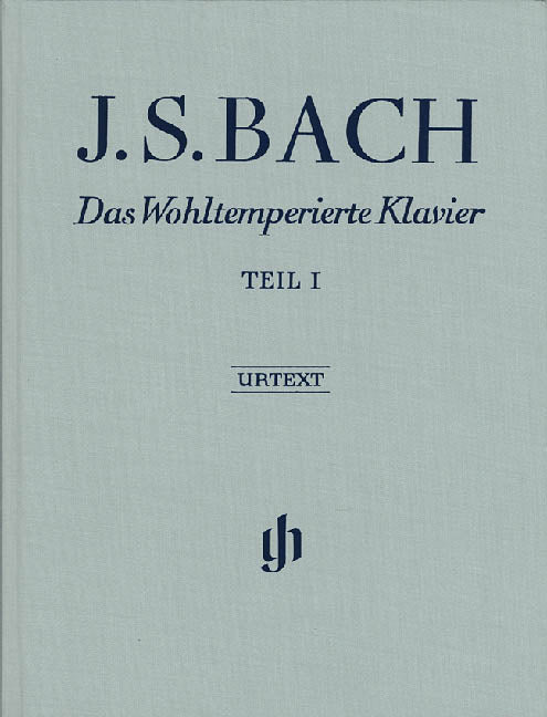Bach, ed. Heinemann – The Well-Tempered Clavier Part I, BWV 846-869 (w/ fingerings) – Piano (clothbound)