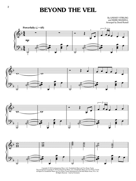 Stirling, arr. Russell – Lindsey Stirling Piano Collection – Easy Piano