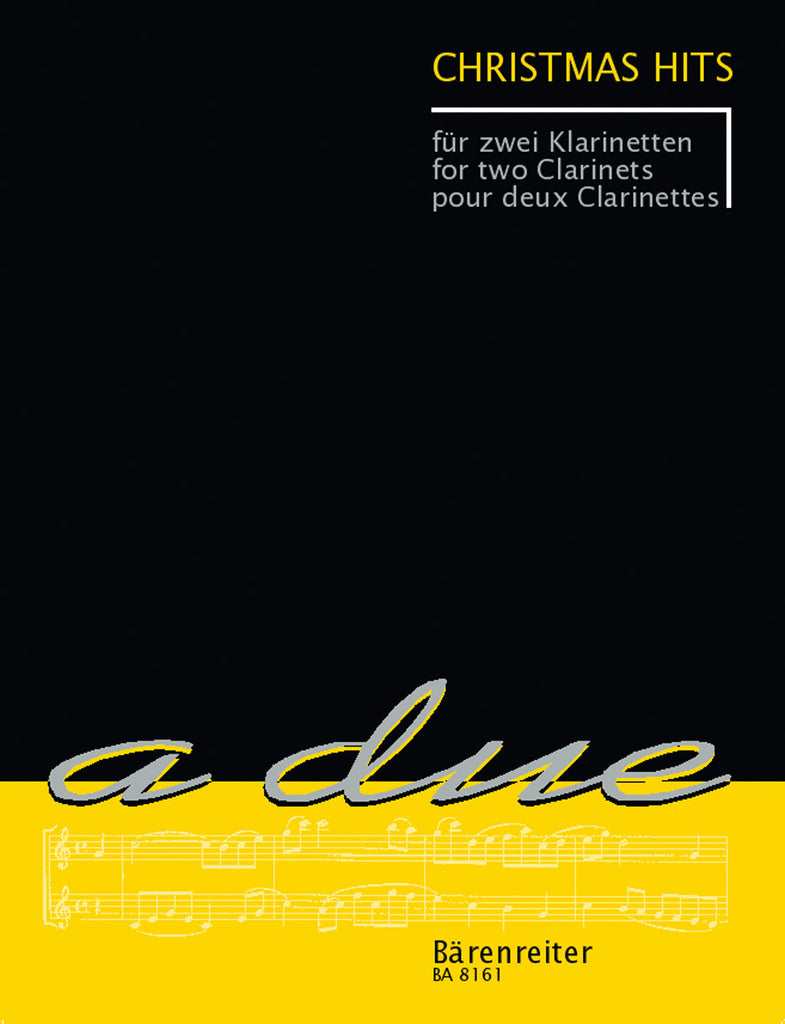 Pohl-Hesse, arr. - A Due: Christmas Hits - Clarinet Duet
