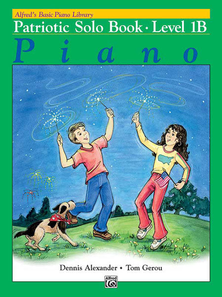 Alfred's Basic: Patriotic Solos, Level 1B - Piano Method