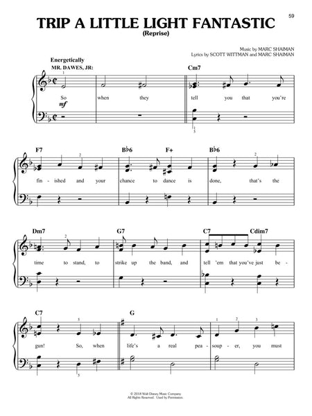 Shaiman – Mary Poppins Returns – Easy Piano