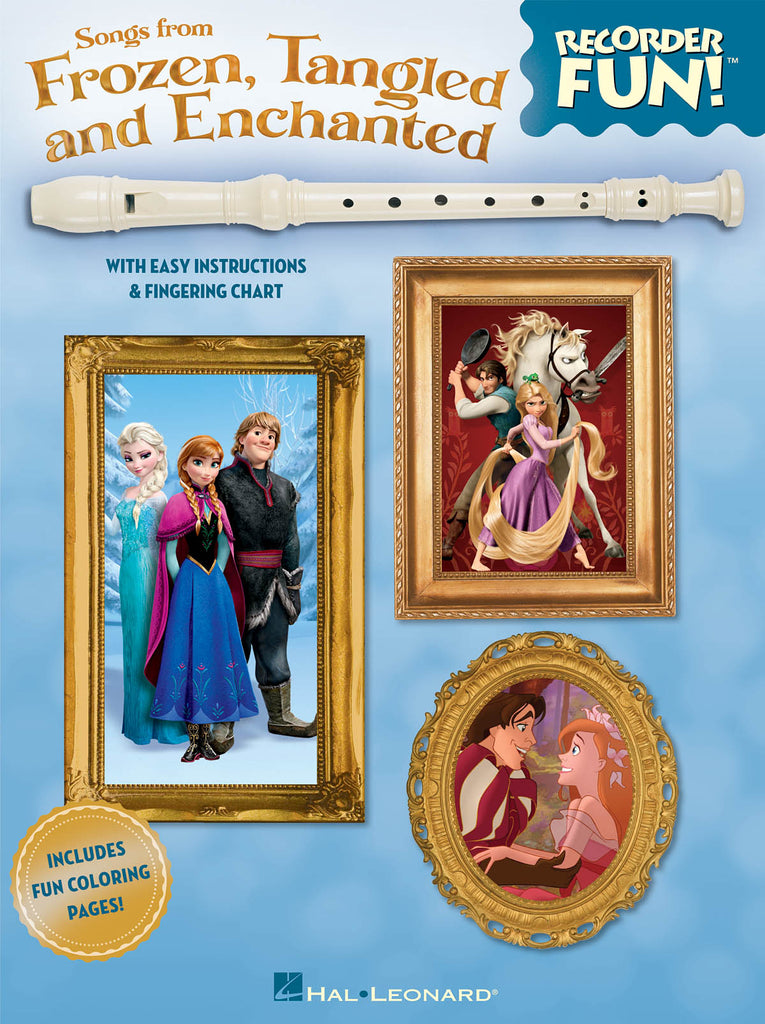Various - Recorder Fun! Songs from "Frozen", "Tangled", and "Enchanted" - Recorder